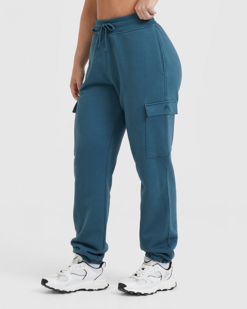 Oner Active All Day Cargo Joggingbroek Blauw | HDT-352907