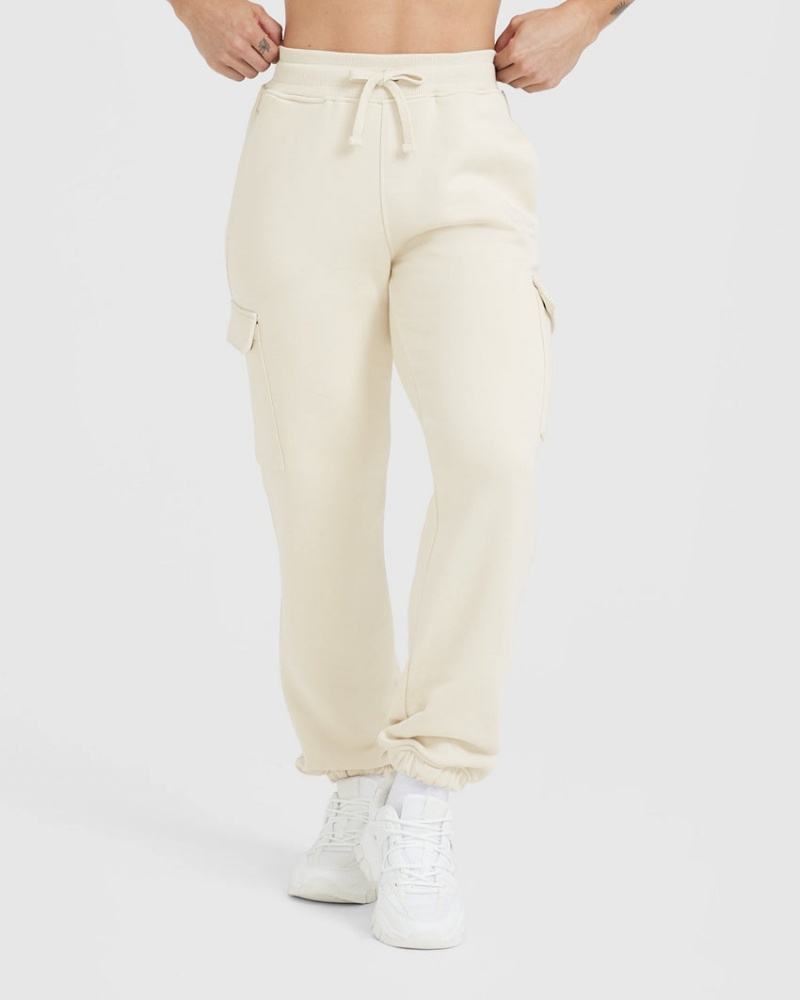 Oner Active All Day Est 2020 Cargo Joggingbroek Lichtgeel | MGJ-835029