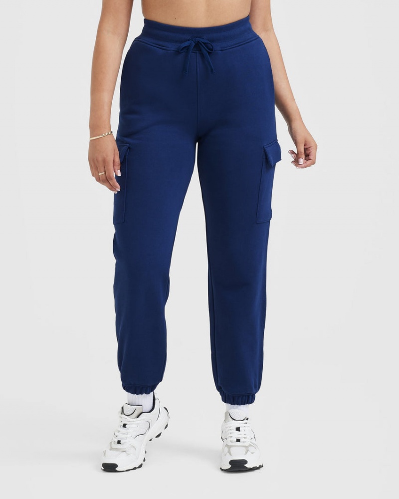 Oner Active All Day Lichtgewicht Cargo Joggingbroek Blauw | XUF-035216