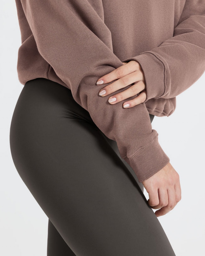 Oner Active All Day Oversized Sweatshirts Bruin | ITU-851269