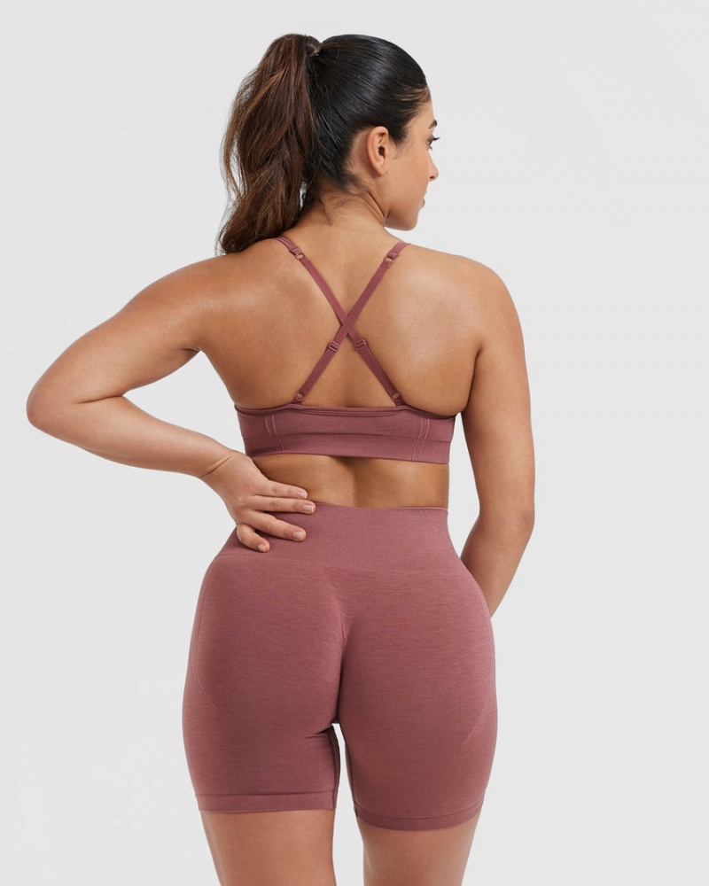 Oner Active Effortless Bandjes Bralette Sports Bras Roze | YCN-852046