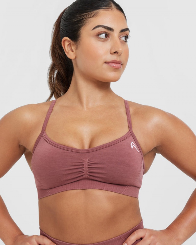 Oner Active Effortless Bandjes Bralette Sports Bras Roze | YCN-852046