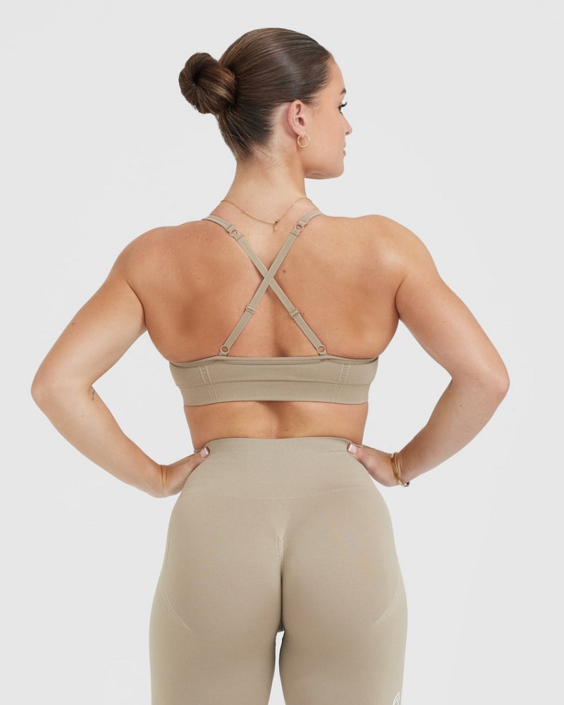Oner Active Effortless Bandjes Bralette Sports Bras Grijs | WSR-287156