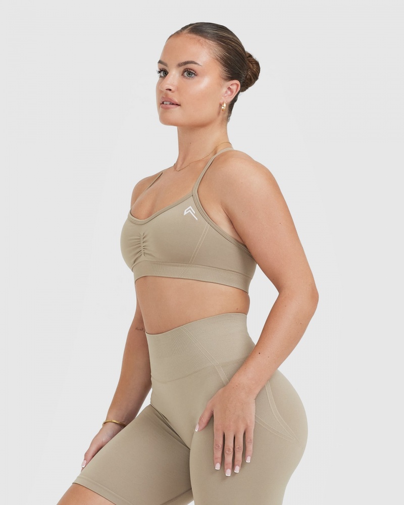 Oner Active Effortless Bandjes Bralette Sports Bras Grijs | WSR-287156
