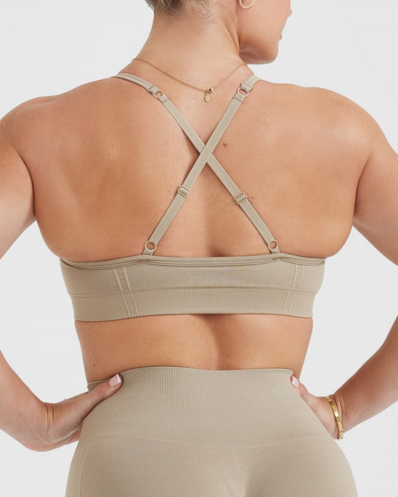 Oner Active Effortless Bandjes Bralette Sports Bras Grijs | WSR-287156