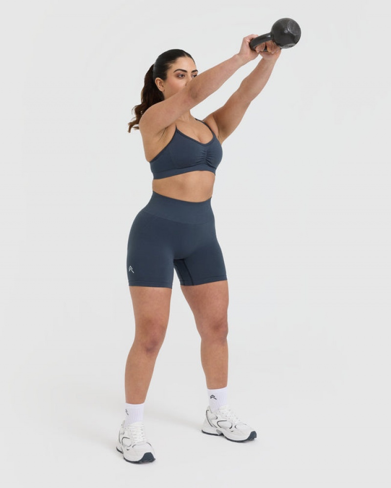 Oner Active Effortless Bandjes Bralette Sports Bras Blauw | QYD-128463