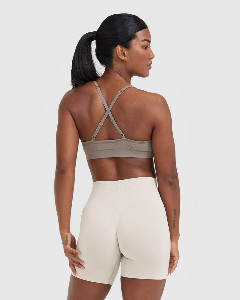 Oner Active Effortless Bandjes Bralette Sports Bras Grijs | LAD-893074