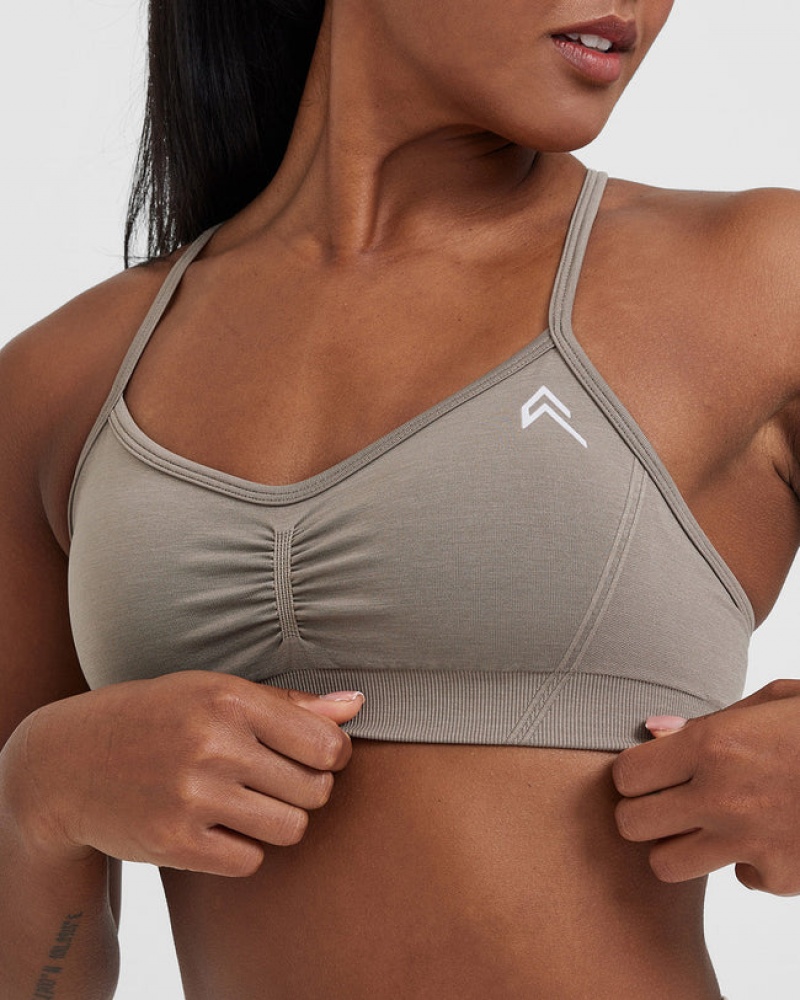Oner Active Effortless Bandjes Bralette Sports Bras Grijs | LAD-893074