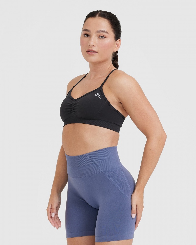 Oner Active Effortless Bandjes Bralette Sports Bras Zwart | NKY-716209