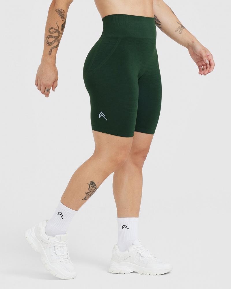 Oner Active Effortless Seamless Cycling Korte Broek Groen | ASW-741296