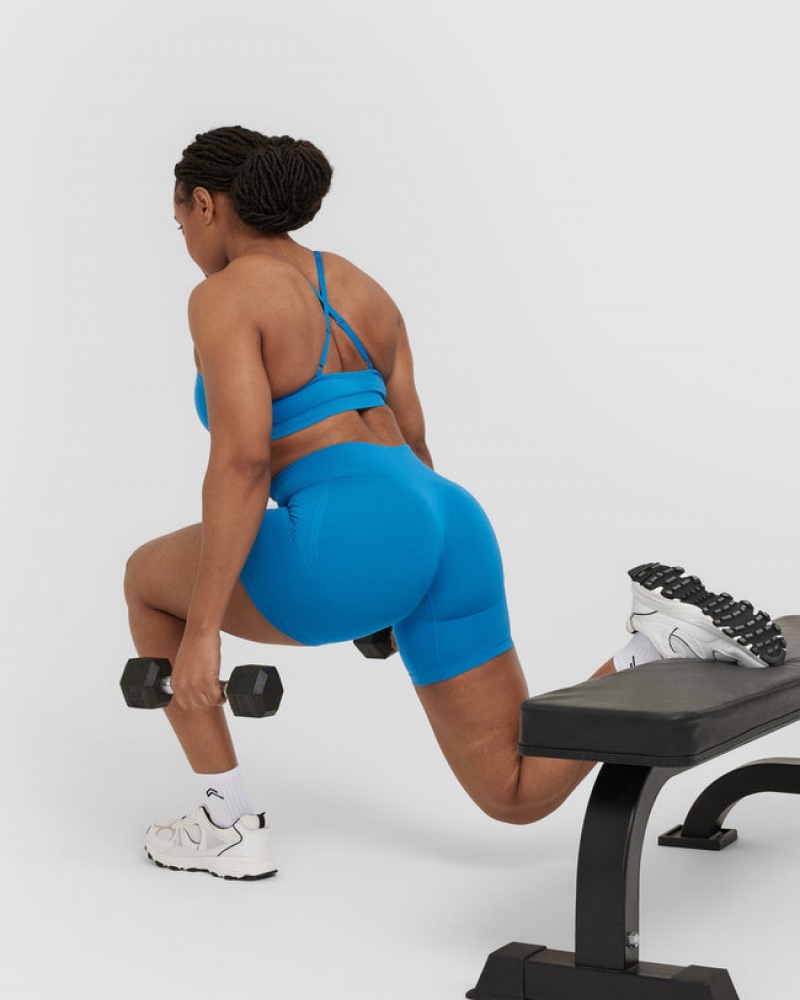 Oner Active Effortless Seamless Korte Broek Blauw | LQA-691027