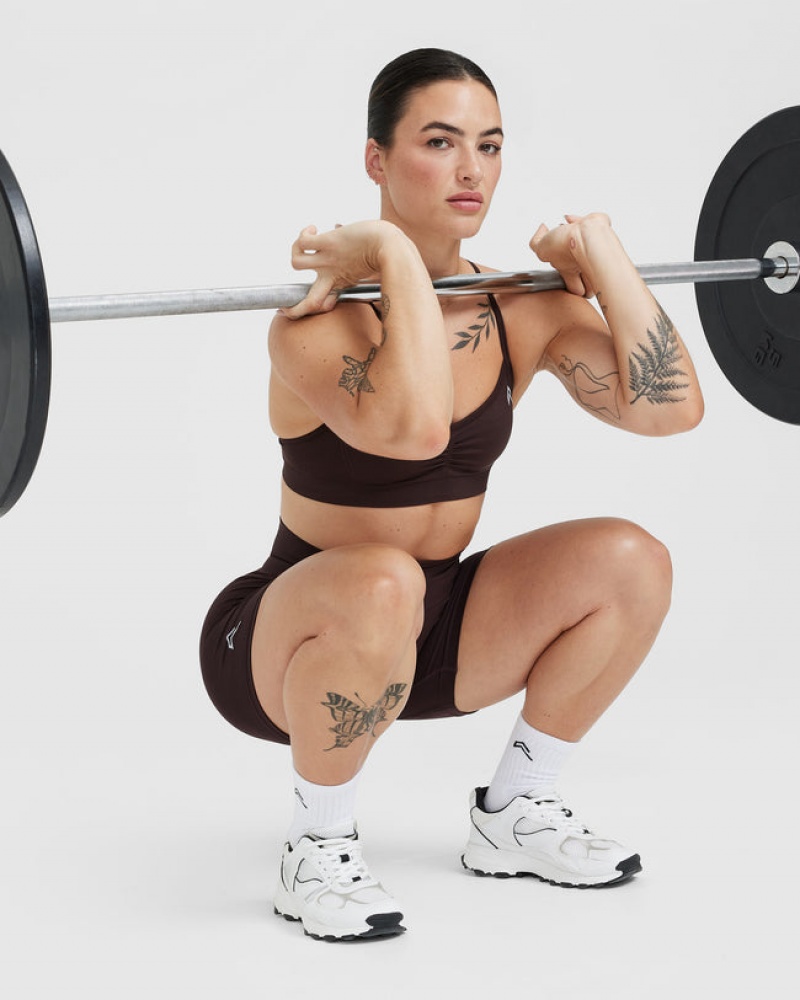 Oner Active Effortless Seamless Korte Broek Donkergrijs | BZU-907528