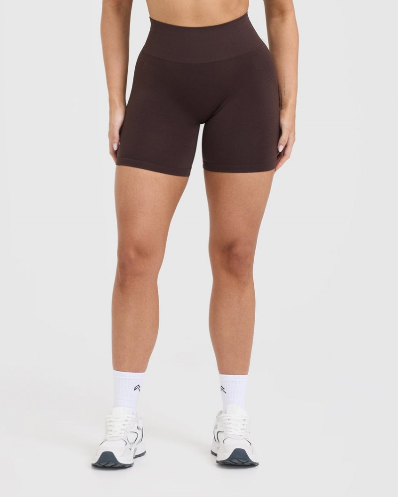 Oner Active Effortless Seamless Korte Broek Paars Bruin | KCF-960735