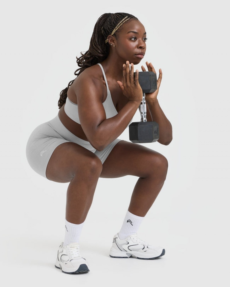 Oner Active Effortless Seamless Korte Broek Lichtgrijs | UHN-094635