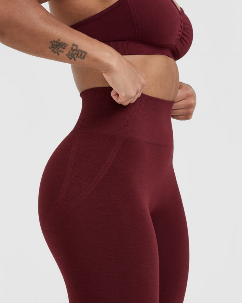 Oner Active Effortless Seamless Leggings Bordeaux | JML-508243