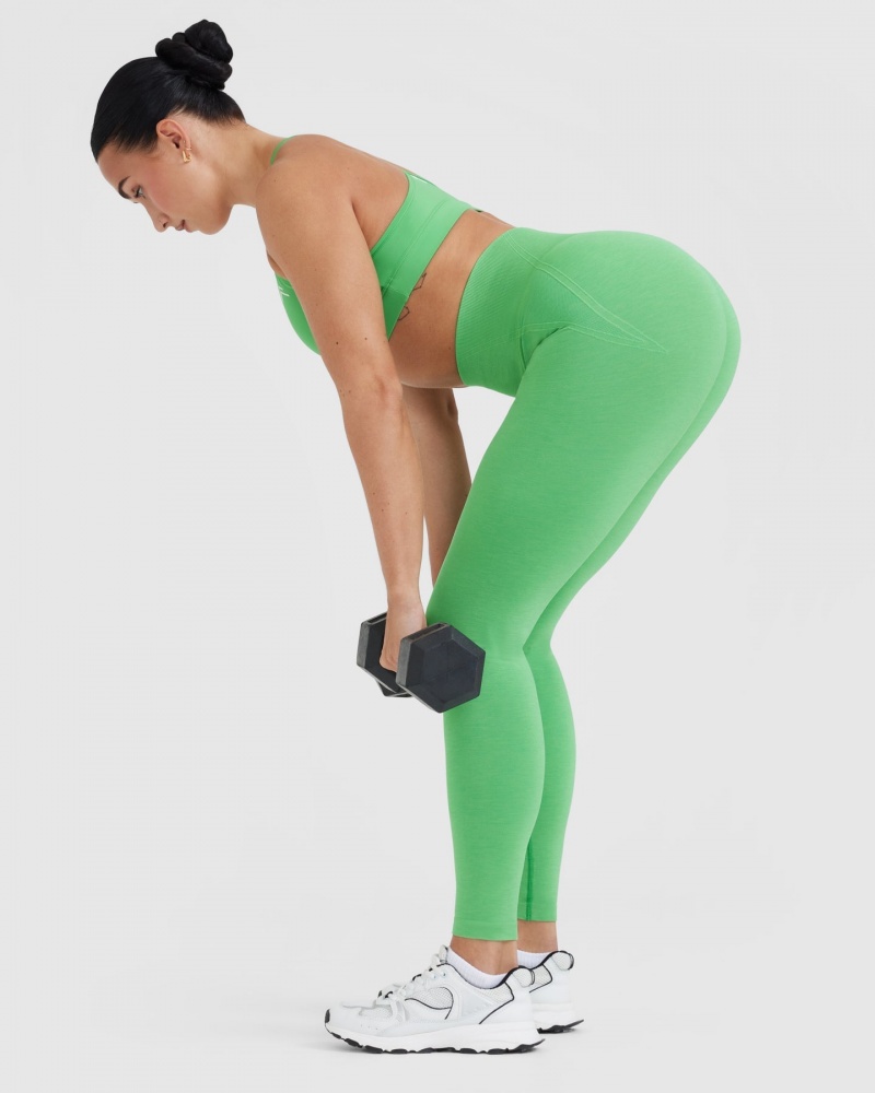 Oner Active Effortless Seamless Leggings Groen | UAL-235074