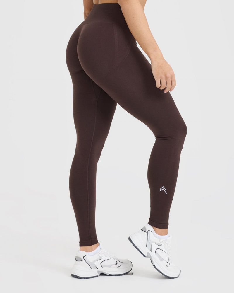 Oner Active Effortless Seamless Leggings Paars Bruin | WQO-360284