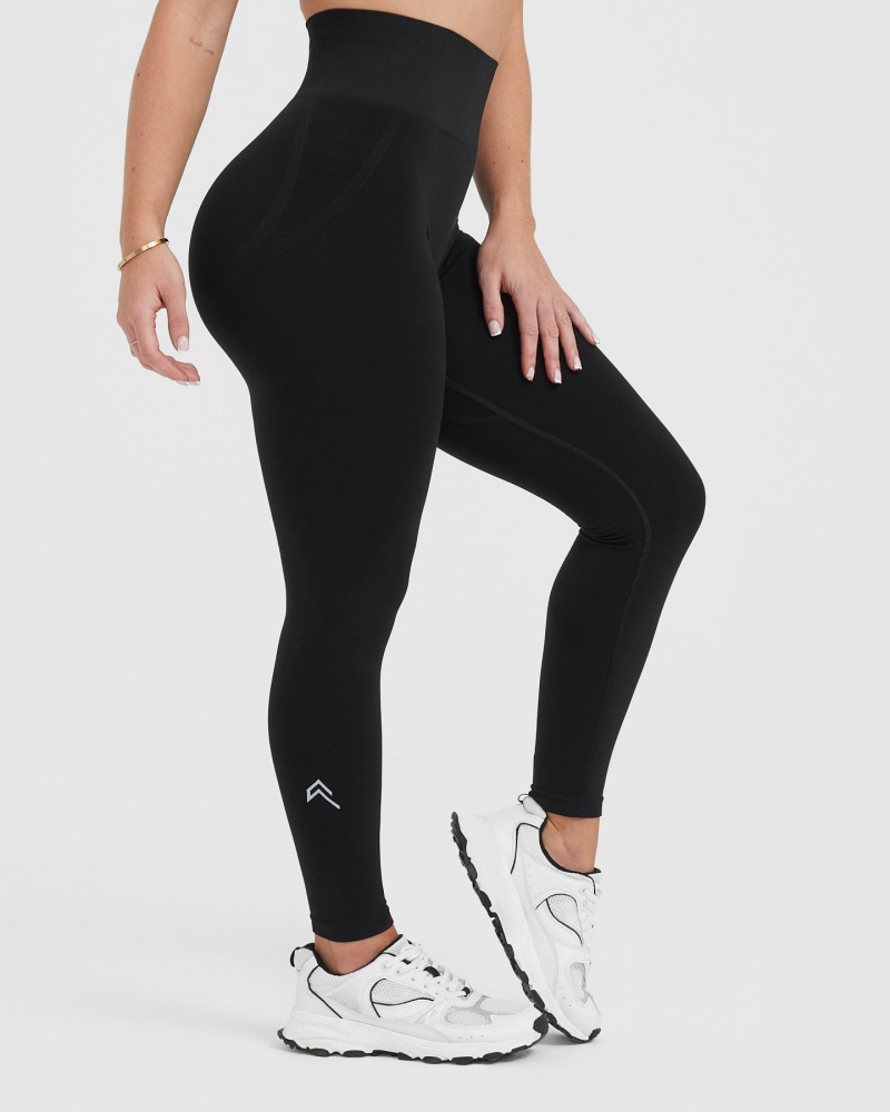 Oner Active Effortless Seamless Leggings Zwart | NRO-452063