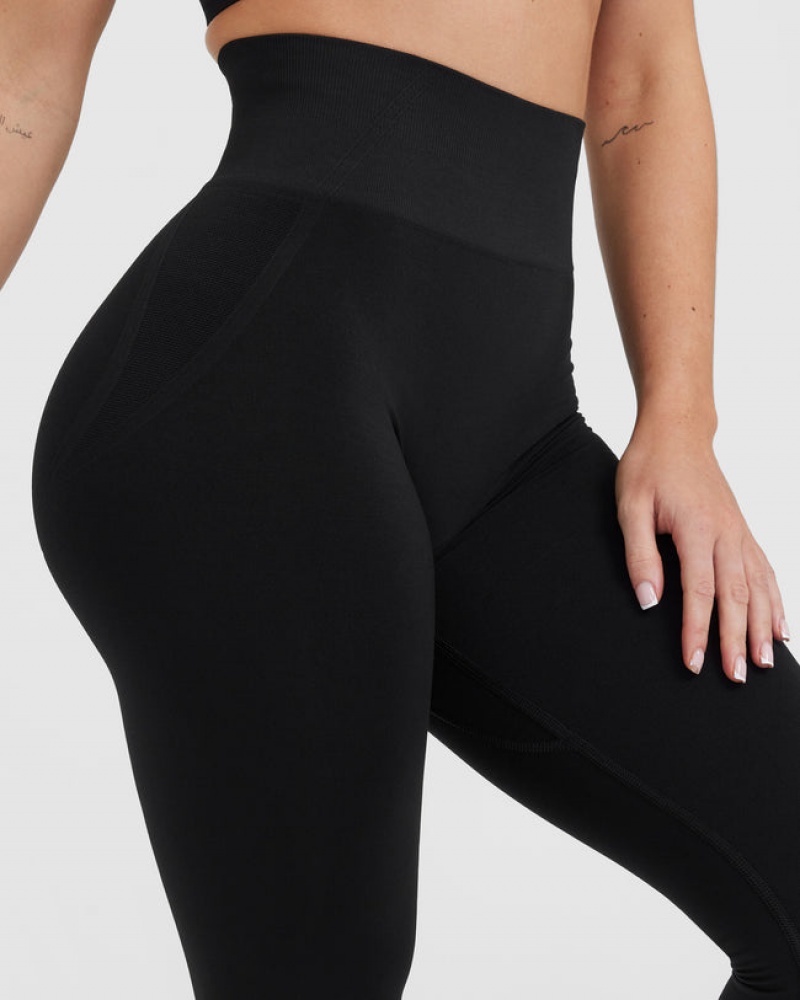 Oner Active Effortless Seamless Leggings Zwart | NRO-452063