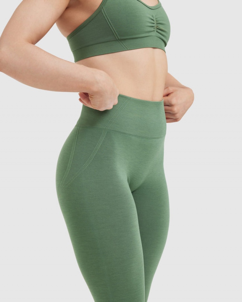 Oner Active Effortless Seamless Leggings Groen | KWD-458921