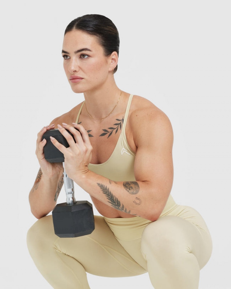 Oner Active Everyday Sports Bras Lichtgeel | XYG-943678