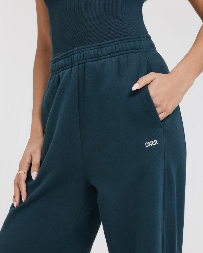Oner Active Foundations Rechtdoor Leg Joggingbroek Blauw | PQC-976825