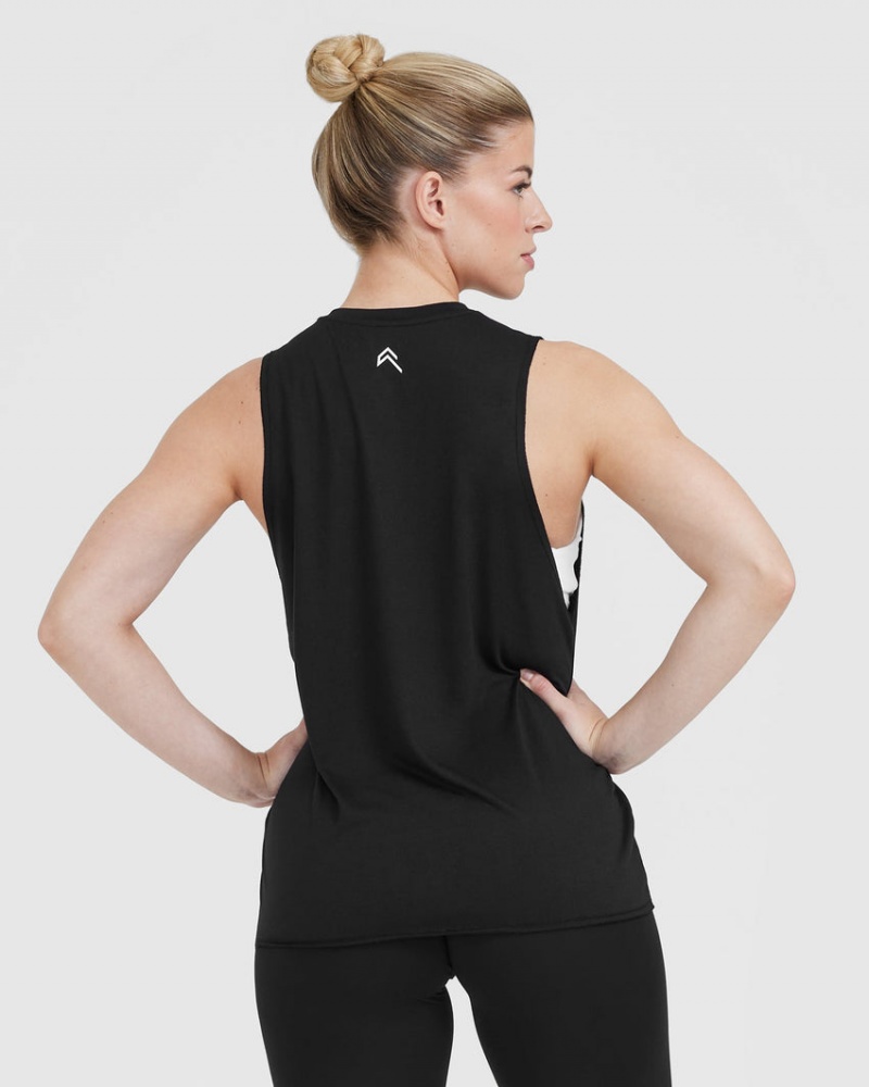 Oner Active Go To Muscle T-shirts Zwart | CDT-690758