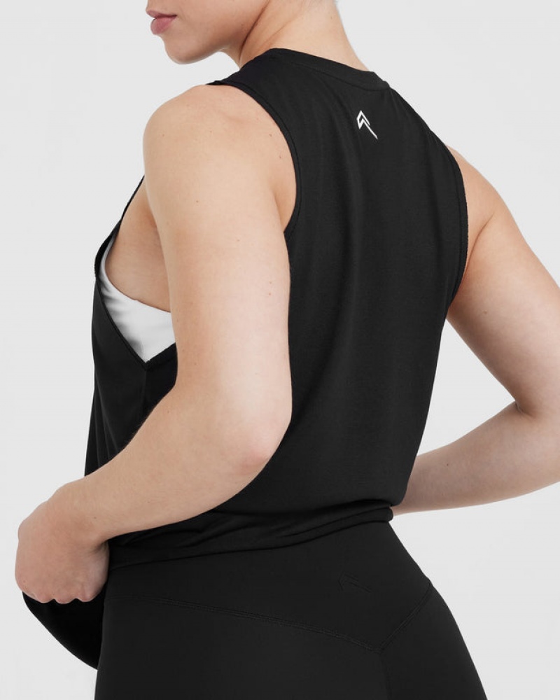 Oner Active Go To Muscle T-shirts Zwart | CDT-690758