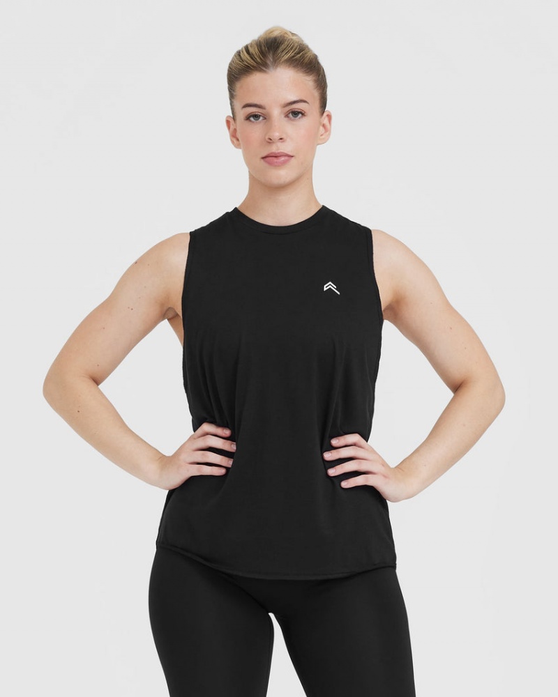 Oner Active Go To Muscle T-shirts Zwart | CDT-690758