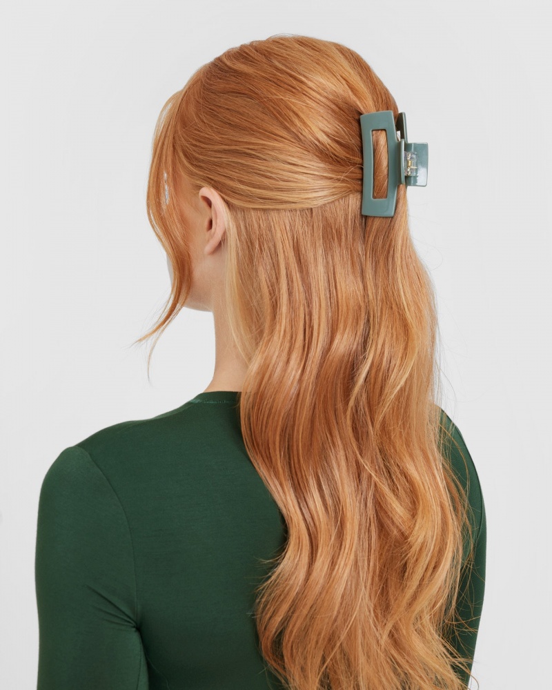 Oner Active Hair Claws 2 Pack Accessoires Groen Gekleurd | JPM-804725