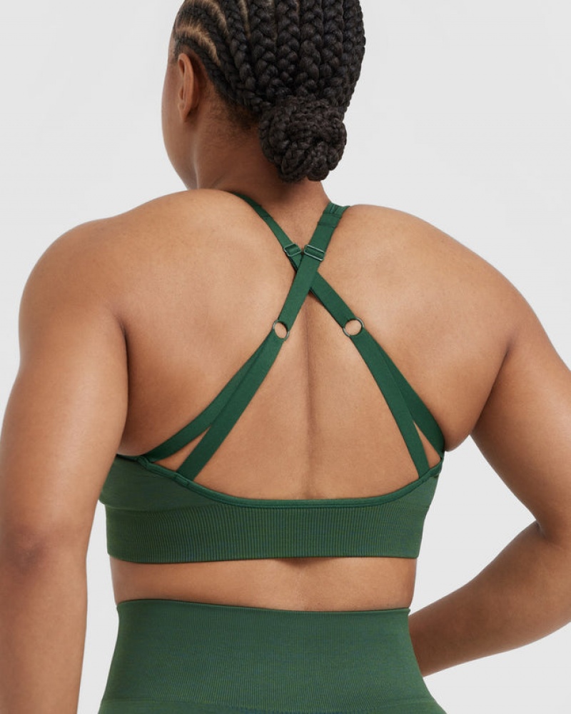 Oner Active Klassieke Seamless 2.0 Bralette Sports Bras Groen | ANQ-860957