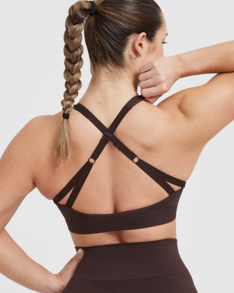 Oner Active Klassieke Seamless 2.0 Bralette Sports Bras Donkergrijs | WNE-763259
