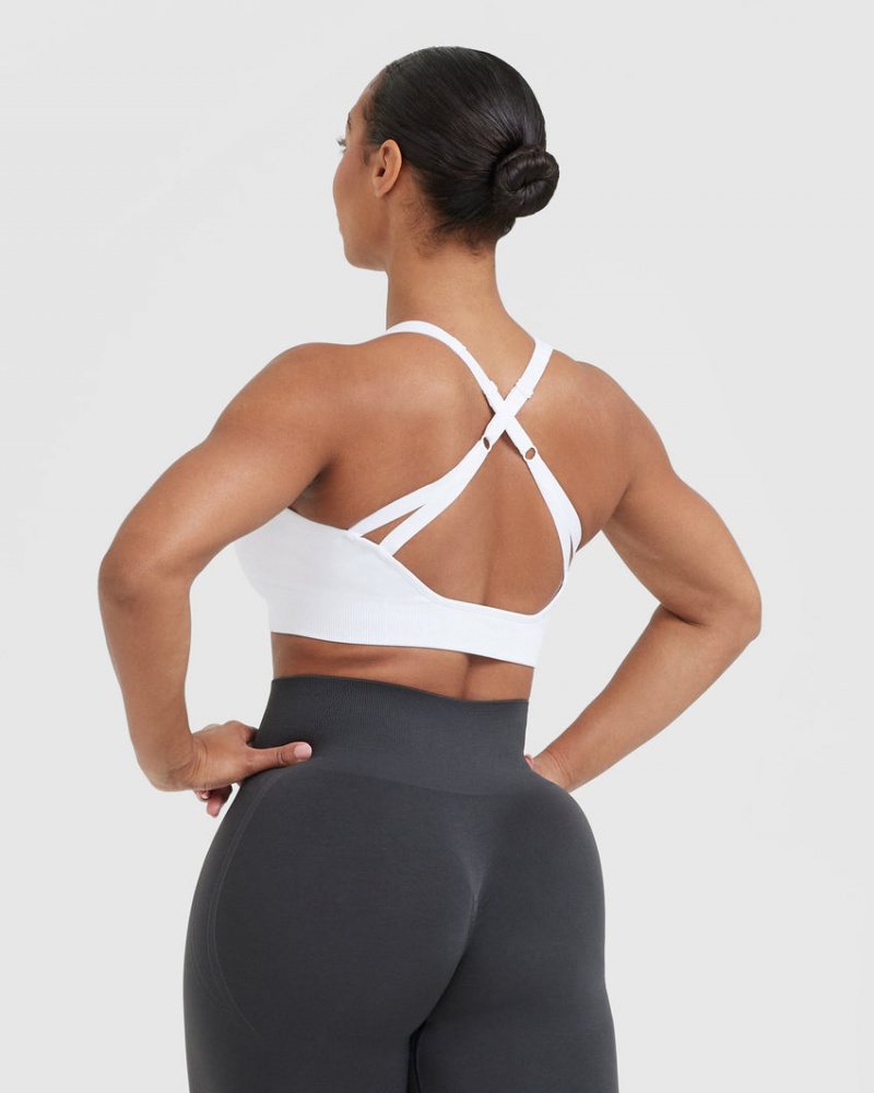 Oner Active Klassieke Seamless 2.0 Bralette Sports Bras Wit | LIK-258714