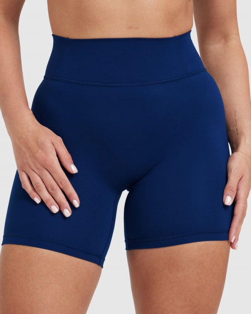 Oner Active Timeless High Waisted Korte Broek Blauw | MLY-180465