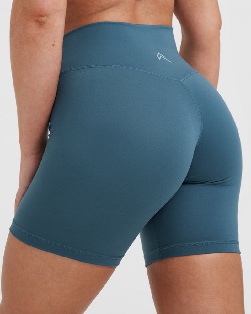 Oner Active Timeless High Waisted Korte Broek Blauw | IYN-928607