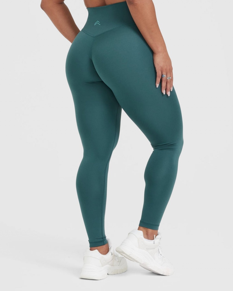 Oner Active Timeless High Waisted Leggings Blauw Turquoise | GPN-207685