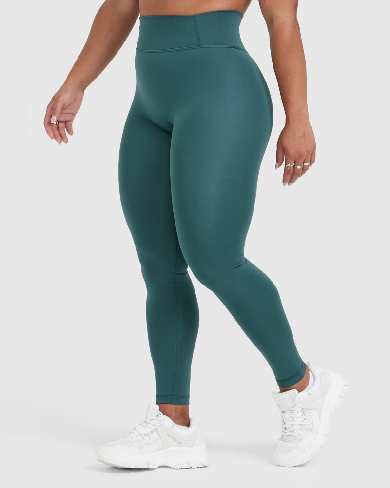 Oner Active Timeless High Waisted Leggings Blauw Turquoise | GPN-207685