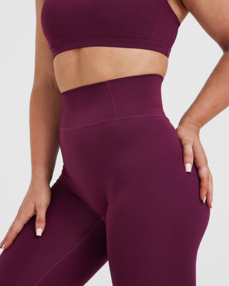 Oner Active Timeless High Waisted Leggings Paars | IOF-815976