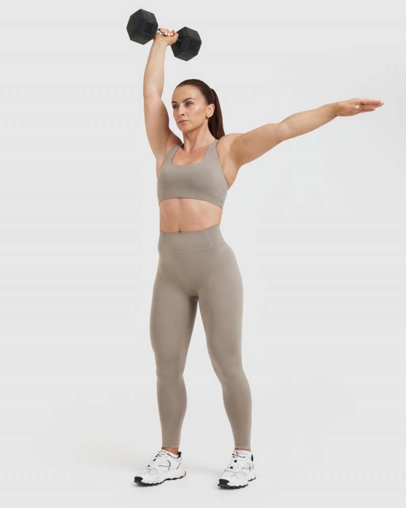 Oner Active Timeless High Waisted Leggings Grijs | SXO-908572