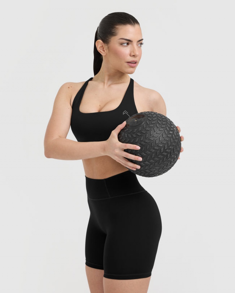Oner Active Timeless Square Neck Sports Bras Zwart | CEP-398041