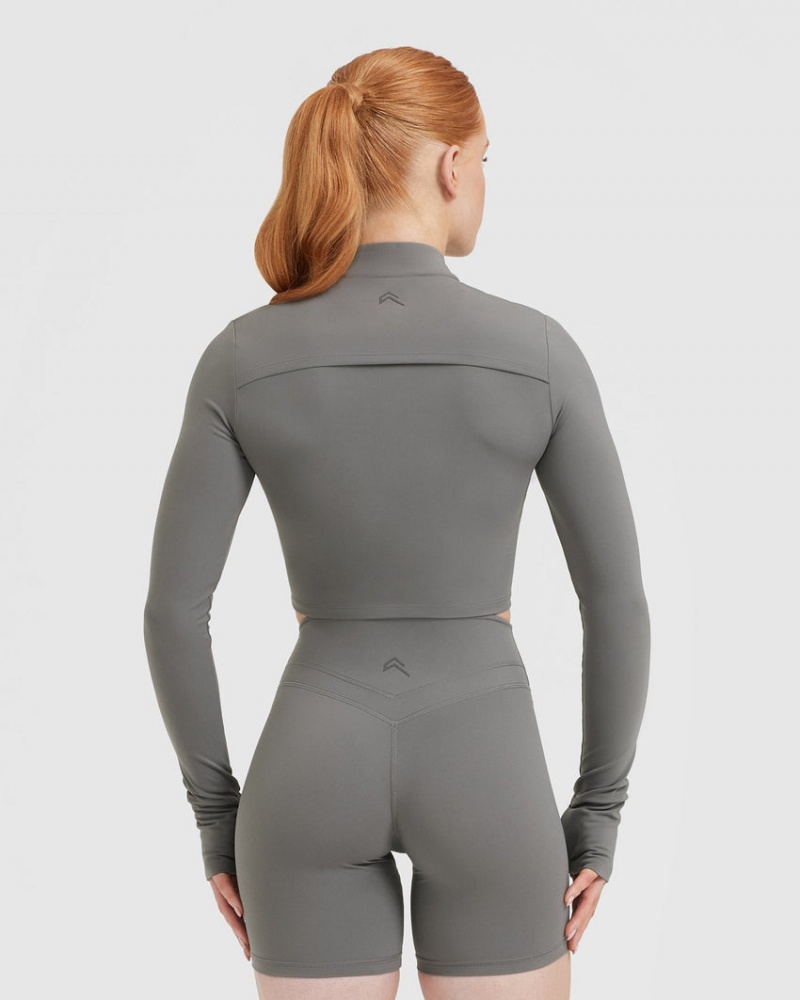 Oner Active Unified Crop Jassen Grijs | JBA-819072