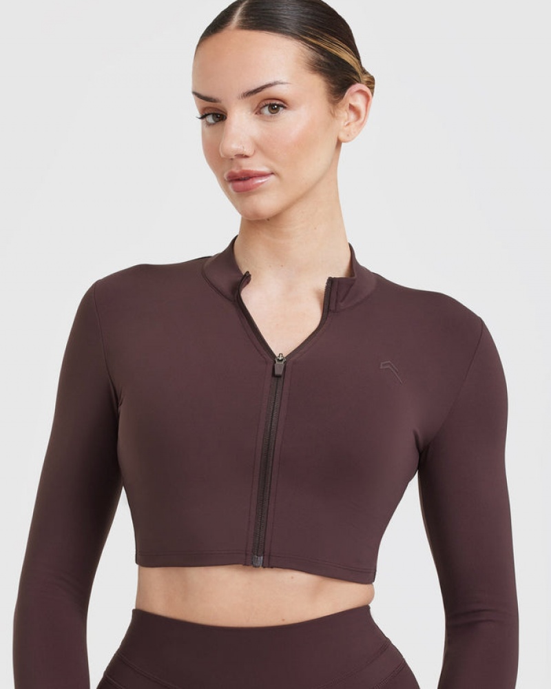 Oner Active Unified Crop Jassen Paars Bruin | NVX-752914