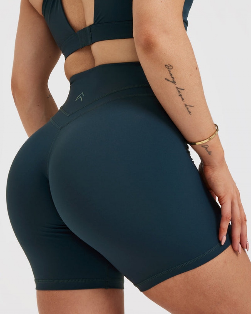 Oner Active Unified High Waisted Korte Broek Blauw | LCB-265097