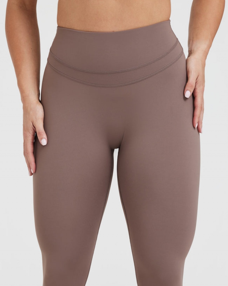 Oner Active Unified High Waisted Leggings Bruin | ODB-124593